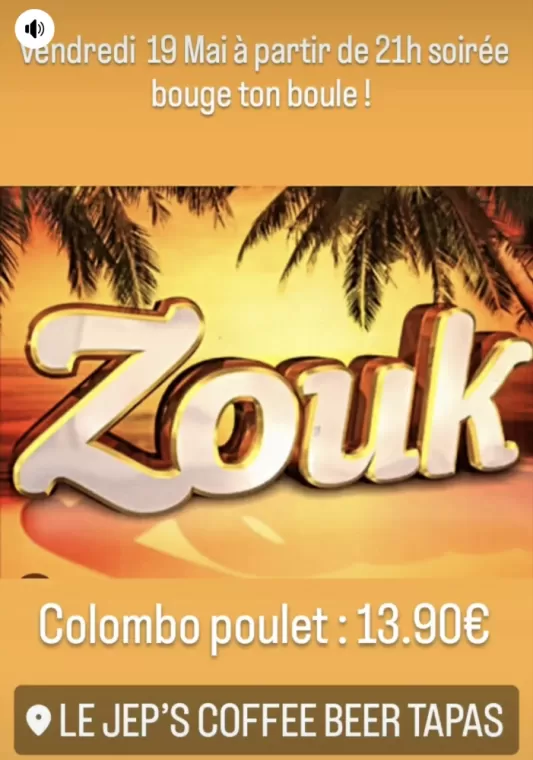 Soirée Zouk Bordeaux Rive Droite, Fargues-Saint-Hilaire, Le Jep’s