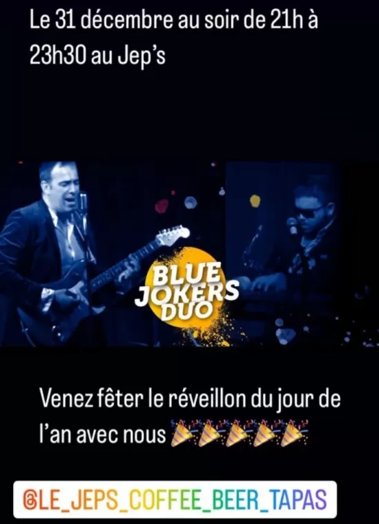 CONCERT BLUE JOKERS DUO , Fargues-Saint-Hilaire, Le Jep’s
