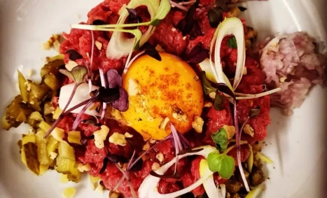 Tartare de Bœuf Charolais au couteau 